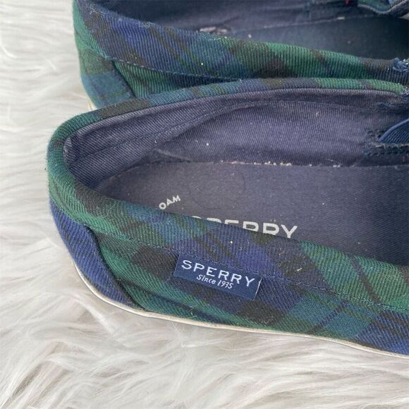 Sperry Women's Plaid Boat Shoes Multicolor Size 9 Casual Slip-On - Picture 6 of 8